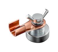 Aimant de sol de soudage - Support magnétique en laiton, pince à électrode réglable | Construction solide et durable avec grande capacité, outil de soudage fiable avec prise en main sûre pour couper