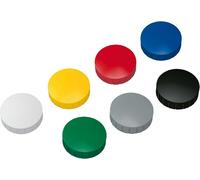 Aimant en néodyme solide, diamètre 38 mm, poids 2,5 kg, force d'adhérence élevée. Lot de 10 pièces, couleurs assorties. Emballage de 12 pièces