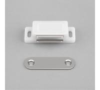 Aimant Fermeture pour porte 5 Pack Meuble Cuisine Aimant Fermeture(White-5pcs)