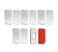 Aimant Magnétique Pour Porte Placard,5 pièces d'attaches adhésives ultra-minces | En Acier Inoxydable De Tiroir | pour cuisine, salle de bain, placard, penderie et
