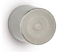 Aimant néodyme à tige 25x20mm 13000g argent clair VE=10x2 pièces