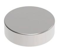 Aimant néodyme en forme de pastille, 8 mm, argent