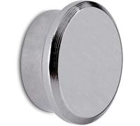 Aimant puissant néodyme, diamètre: 22 mm, nickelé