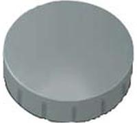 Aimant rond Solid 20 mm 0,3 kg Force d'adhérence 10 pièces gris Paquet de 24 pièces