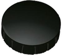 Aimant rond Solid 32 mm 0,8 kg Force d'adhérence 10 pièces noir Paquet de 12 pièces