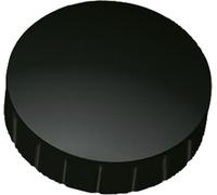 Aimant rond Solid 38 mm 2,5 kg Force d'adhérence 10 pièces noir Paquet de 12 pièces