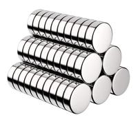 Aimants - Aimant en Néodyme - 60PCS - 10mm de diamètre - 2mm d'épaisseur - Super force magnétique