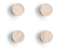 Aimants En Bois, 2,2 Cm, Ensemble De 4