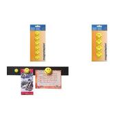 Aimants - MAGNETOPLAN - Smiley - 20 mm - 8 pièces - Plastique