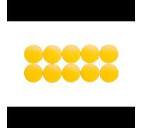 Aimants MAUL 6162013 ronds jaunes 20mm de diamètre 10 pièces pour loisirs créatifs et bureau