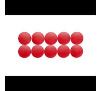 Aimants MAUL 6162025 ronds 2cm diamètre rouge 300g pour loisirs créatifs lot de 10 pièces