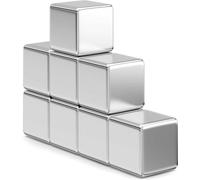 Aimants néodyme ultra-puissants 10 mm × 10 mm × 10 mm pour réfrigérateurs, tableaux magnétiques et tableaux blancs (MC733)