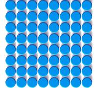Aimants pour tableaux magnétiques, 80 mini-aimants, petits aimants pour réfrigérateur, aimants ronds puissants pour tableau blanc disponibles en différents motifs, aimants pour l'école, le tableau d'a