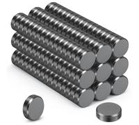Aimants puissants en ferrite, 15 × 5 mm | Lot de 150 aimants puissants pour tableaux blancs, réfrigérateurs, tableaux magnétiques, bureaux, affichages et écoles