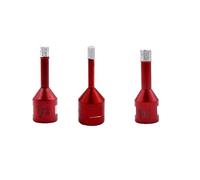 AIMOONSA Forets diamant 3 pcs M14 6/8/10 mm - Trépans brasés sous vide pour carrelage et marbre