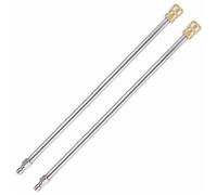 AIMOONSA - Lot de 2 rallonges télescopiques pour nettoyeur haute pression, 4000 PSI, 140 °C