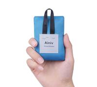 Ainiv Mini Couverture de Pique-Nique de Poche, 70 x 110 cm, Bleu | Tapis de Plage Léger et Imperméable sans Sable, Tapis de Sol Pliable pour Camping en Plein Air Randonnée Voyage