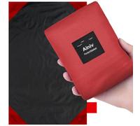Ainiv Mini Couverture de Pique-Nique de Poche, Couverture de Poche 200 x 210 cm, Tapis de Plage Léger et Imperméable sans Sable, Tapis de Sol Pliable pour Camping en Plein Air Randonnée Voyage