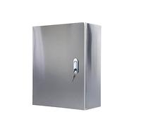 Aioneer 304 Stainless Steel Weatherproof Electrical Junction Box - Durable Metal Distribution Box for Solar Pv, Pool, Power Enclosure - Ideal for Outdoor Use
