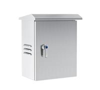 Aioneer Electrical Boxmetal Electrical Enclosures Box Junction Box, Outdoor Stainless Steel Weatherproof Project Box Enclosure Control Box Distribution Box, Cable Branch Box,With-40x30x20cm