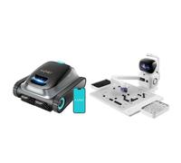 Aiper Pack robots intelligents : robot nettoyeur de piscine Scuba S1 + plateau de go IA professionnel SenseRobot Go, bras robotisé, IA 23 niveaux, contrôle par application, 11 capteurs, mises à jour O
