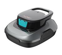 AIPER Scuba SE Robot Piscine, Aspirateur Piscine sans Fil, Autonomie de 90 Minutes, Nettoyage Automatique avec Fonction Auto-Stationnement, Nettoyeur Léger Idéal pour Piscines Hors-Sol