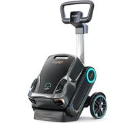 AIPER Scuba X1 Pro Max avec Caddy, Robot Piscine sans Fil Fond et Parois, Nettoyeur de Piscine avec Cartographie 360°, 32,000 LPH Tout-en-Un pour Piscines Enterrées jusqu'à 300 m²