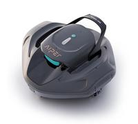 AIPER Seagull 800B Robot Piscine sans Fil, Aspirateur Piscine, 90 Min d’Autonomie, Stationnement Automatique, Forte Aspiration, Affichage LED, pour Piscines Hors-Sol Jusqu’à 80 m²