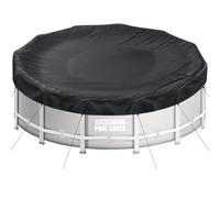 Aipwerer Bâche de Piscine Ronde pour Piscine de 366-428 cm | Bâche de Piscine Ø432 cm | Résistant aux Déchirures | Bâche de Protection pour INTEX & BESTWAY Piscines