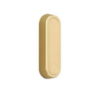 AIQIJOHI Patère Pliante Crochet mural pliant en alliage d'aluminium | 1/2/3 pièces porte-serviettes rabattable for la maison cuisine salle de bain(1pc-golden)