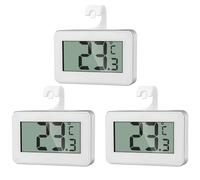 AiQInu 3 Thermomètre Numérique Mini, Thermometre Congélateur, Thermometre Frigo Digital