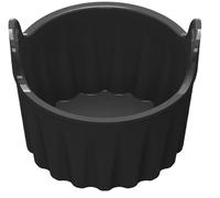 AiQInu 6 Pièces Moule Muffins Silicone, Moule Silicone air Fryer Réutilisables et Antiadhésifs, Sans BPA, pour Four Micro-ondes Réfrigérateur, pour Muffins Cakes Tartelettes