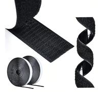 AiQInu Scratch Autocollant Double Face,8m Bande Scratch Adhésif Bande Agrippantes Adhésives Autocollant,30mm Adhésives puissant Hook Loop Rubans pour Ménage,Bricolage Et l'artisanat