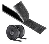 AiQInu Scratch Autocollant Double Face, 8M x 16mm Bande Agrippantes AdhéSives, Bande Scratch AdhéSive Autocollant, Rubans AdhéSifs Pour MéNage Bricolage Et L'Artisanat
