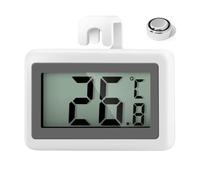 AiQInu Thermomètre Frigo Numérique, Mini Magnétique Thermomètre Congélateur avec Crochet, Mesure -50°C à +70°C, pour Réfrigérateur et Cuisine