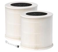 Air-500 Lot de 2 filtres de rechange pour purificateur d'air Bosch Air 500 et 1000 3 en 1 H13 True HEPA et filtre à charbon actif pour odeurs de pollen, poussière, squames d'animaux et fumée