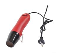 Air Chaud 350W Métal Plastique Compact Air Chaud 350W Métal(Red) | Moteur 350W puissant, chauffe rapide, interrupteur 2 niveaux, pour idéal retrait , modelage argile