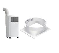 Air Conditioner Coupler - 5.9 Inch Window Vent Tube Joiner Fitting