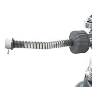 Air Conditioner Line Tool - Adaptateur condensate Vacuum, Hose Cleaning | Flexible Lightweight Plumbing Adapter Style | Hvac Maintenance Workshop Hotel, Efficient Line Evacuation Unblocking Tool Set.