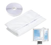 Air Conditioner Window Seal - Anti- Waterproof,Powerful Adhesive Tap | AC Window Vent Sealing Kit For Portable Air Conditioner And Tumble Dryer