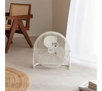 AIR FLOOR RETRO - Ventilateur De Sol Du Style Industriel Blanc Cassé