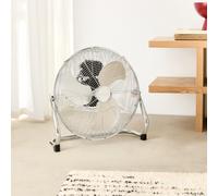 AIR FLOOR RETRO - Ventilateur De Sol Du Style Industriel Chromé