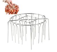 Air Fryer Skewers, Vertical Round 360° Even Cooking with 24 Skewers