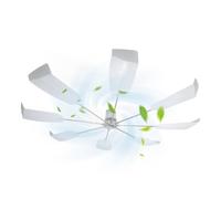 Air Guide Fan, 8-Leaf Universal Detachable Spiral Splicing Curved Deflector