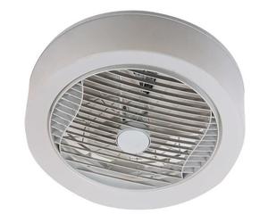 AIR-LIGHT CROWN - Ventilateur de plafond blanc Ø40cm 95W avec couronne d'éclairage LED