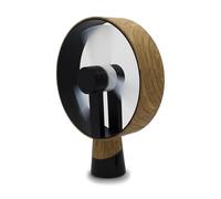 Air&Me, Ventilateur de bureau AIRAIN Bois - Design élégant en simili bois, ultra silencieux, vairateur de vitesses en facade, compact et puissant