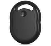 Air Tag Traceur,Smart Tracker Compatible avec Apple Localiser (iOS Uniquement),Localisateurs D’Objets Bluetooth pour Valises,Portefeuilles,Clés,Sacs,Bagages,Batterie Remplaçable,Noir 1 Pack