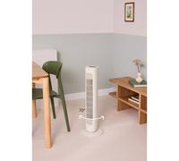 AIR TOWER - Ventilateur Colonne Oscillant 50W Et 77 Cm De Hauteur Blanc Cassé