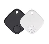 Air Tracker Tag, 2 pièces. Smart Tag compatible avec Apple Où est APP (iOS uniquement) Localisateur de clés et objets, idéal pour valises et bagages, alarme sonore de 100 dB, batterie incluse, Key