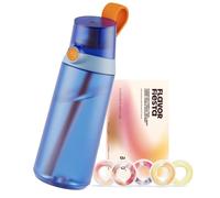 air up Bouteille d'eau Click Blue originale avec dosettes en 5 saveurs (621 ml)